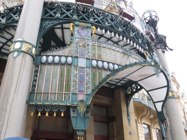 Art Nouveau Facade Prague